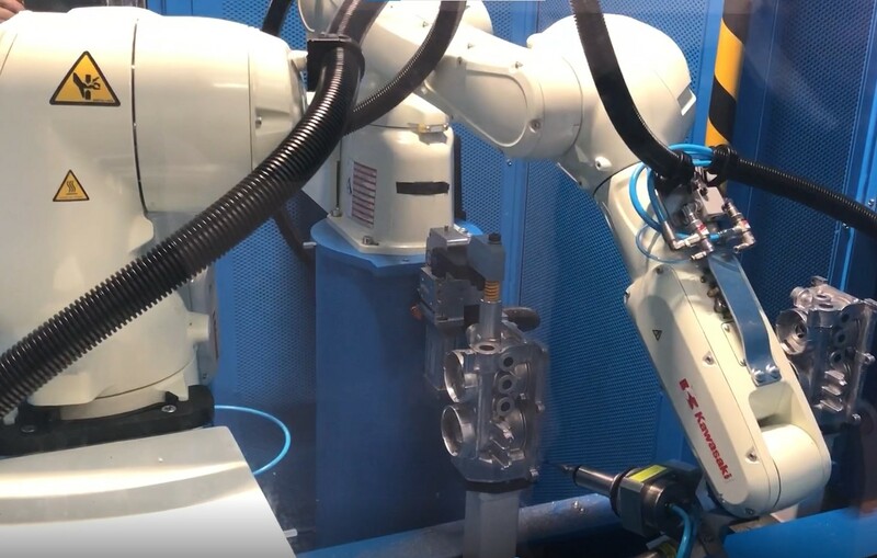 Robotizovaná apretace tlakových odlitků