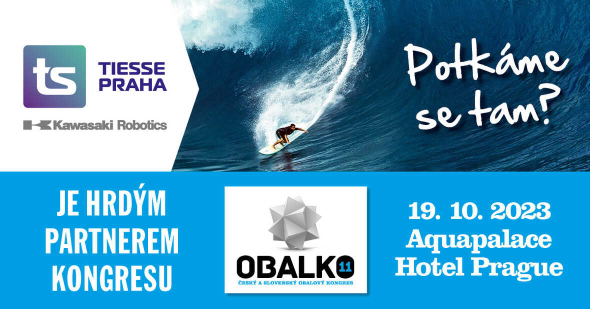 Tiesse Praha s.r.o. na obalovém kongresu OBALKO 19. - 20. 10. 2023