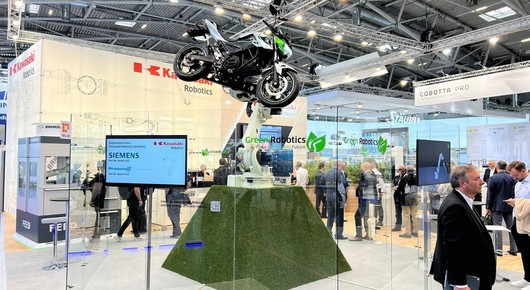Na veletrhu Automatica2023 představila spol. Kawasaki Robotics své inovace