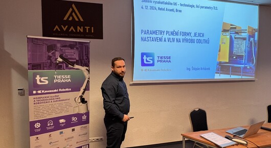 Proběhlo školení na licí parametry vysokotlakého lití