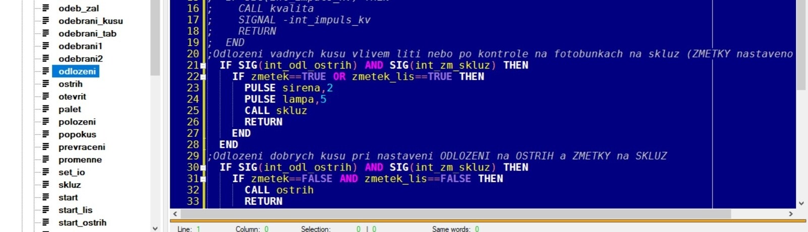 KIDE - software pro programování