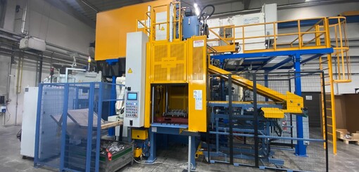 Alupressing - licí pracoviště 750t